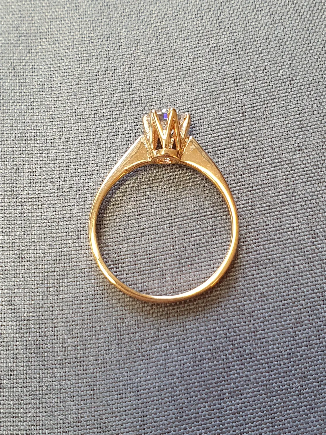 Enstensring med 4,8mm cz 18K 180809R