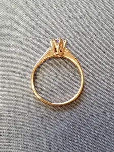 Enstensring med 4,8mm cz 18K 180809R