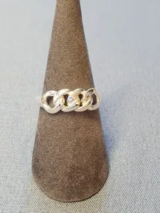 Silverring pansarlänkar 9250468R