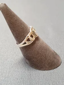 Silver bismarck ring 9250392R