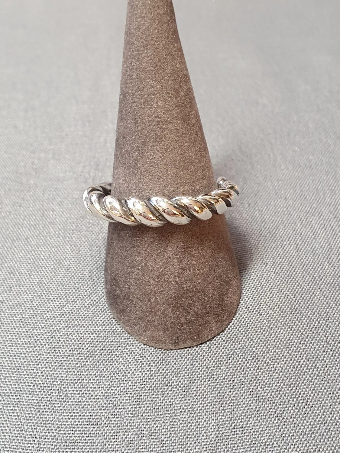 Grov tvinnad ring oxiderad 9250799R