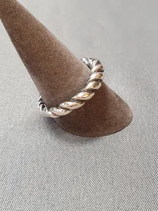 Grov tvinnad ring oxiderad 9250799R