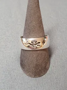 Silverring m två ödlor 9250798R