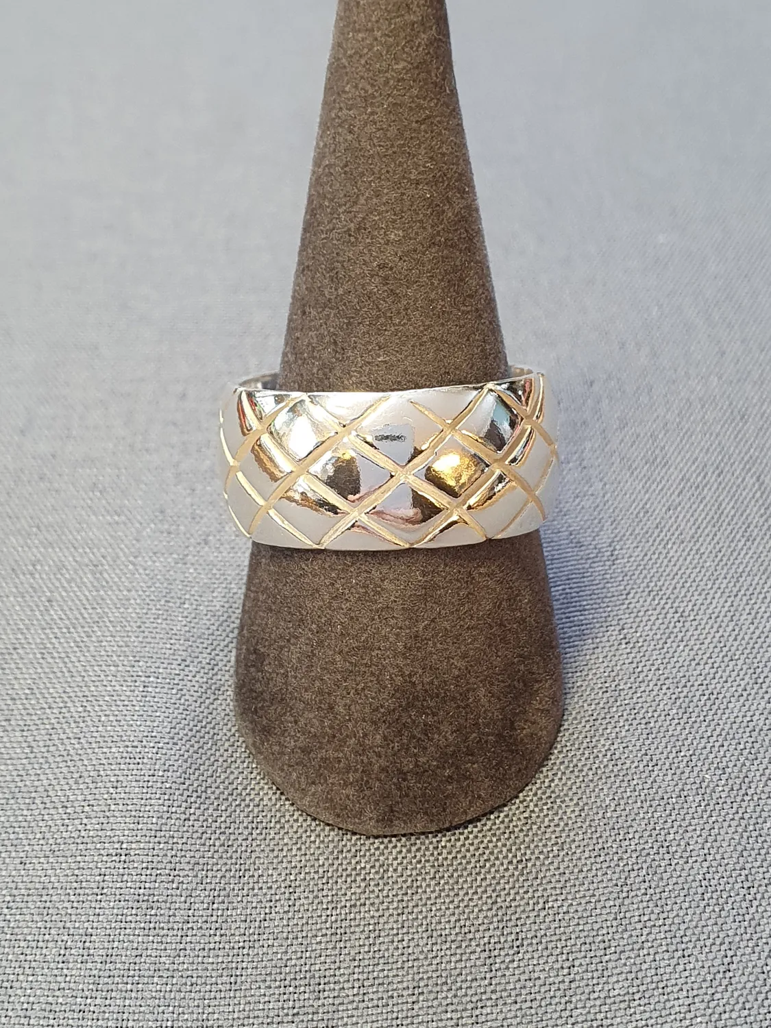 Silverring m mönster 9250788R