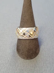 Silverring m mönster 9250788R