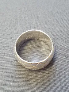 Silverring m mönster 9250788R
