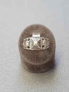 Silverring oxiderad 9250359R