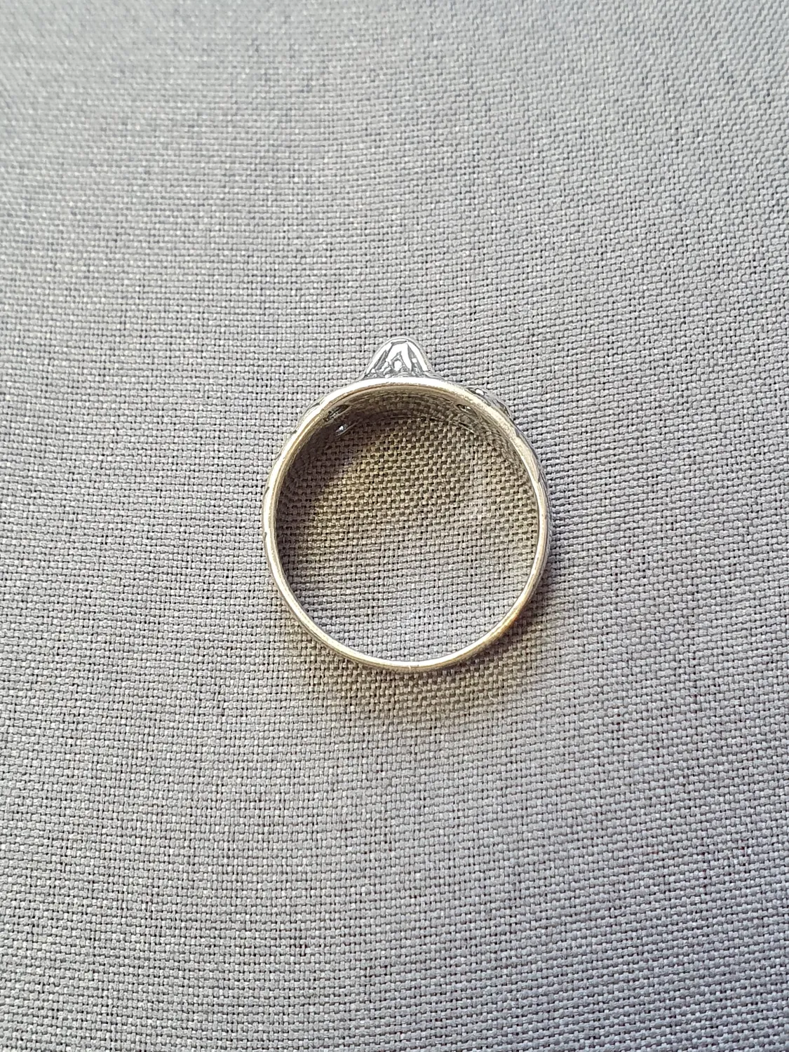 Silverring oxiderad 9250359R