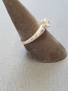 Silverring m cz sten 9250480R