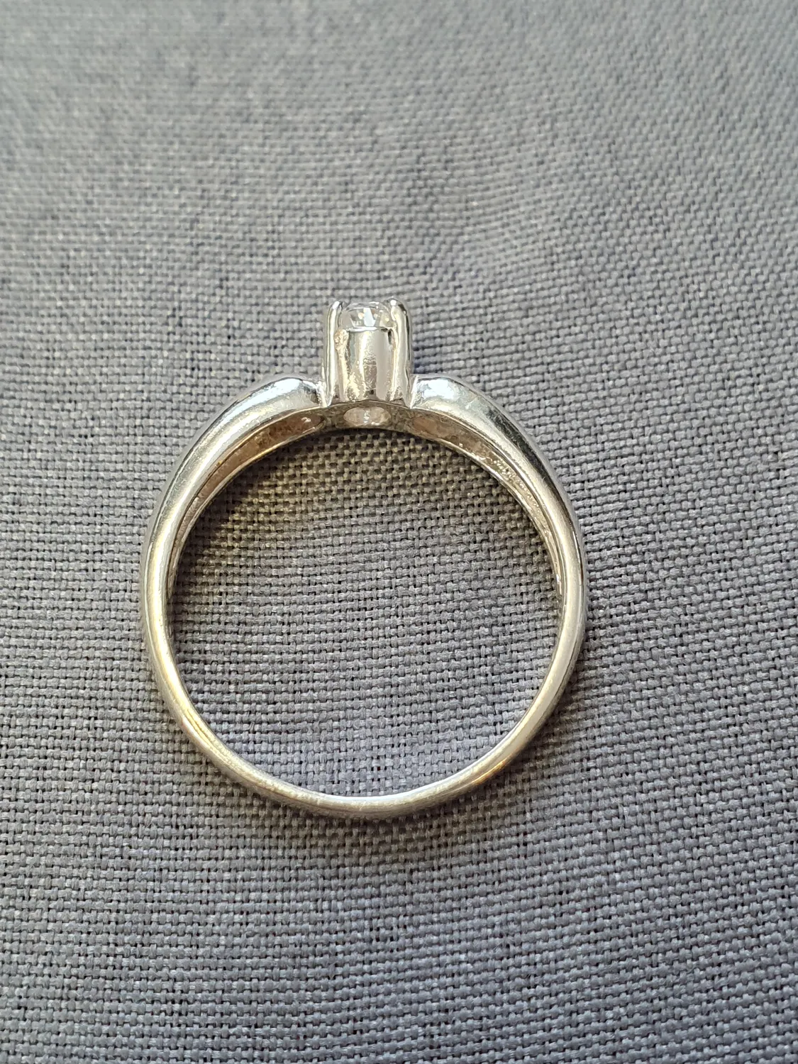 Silverring m cz sten 9250480R