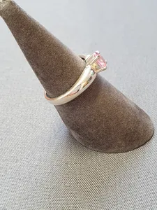 Ring m rosa cz sten 9250480R-rosa