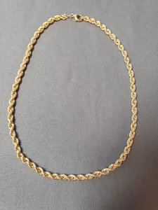 Cordell halsband ihåligt 42cm 17,1gr 18K