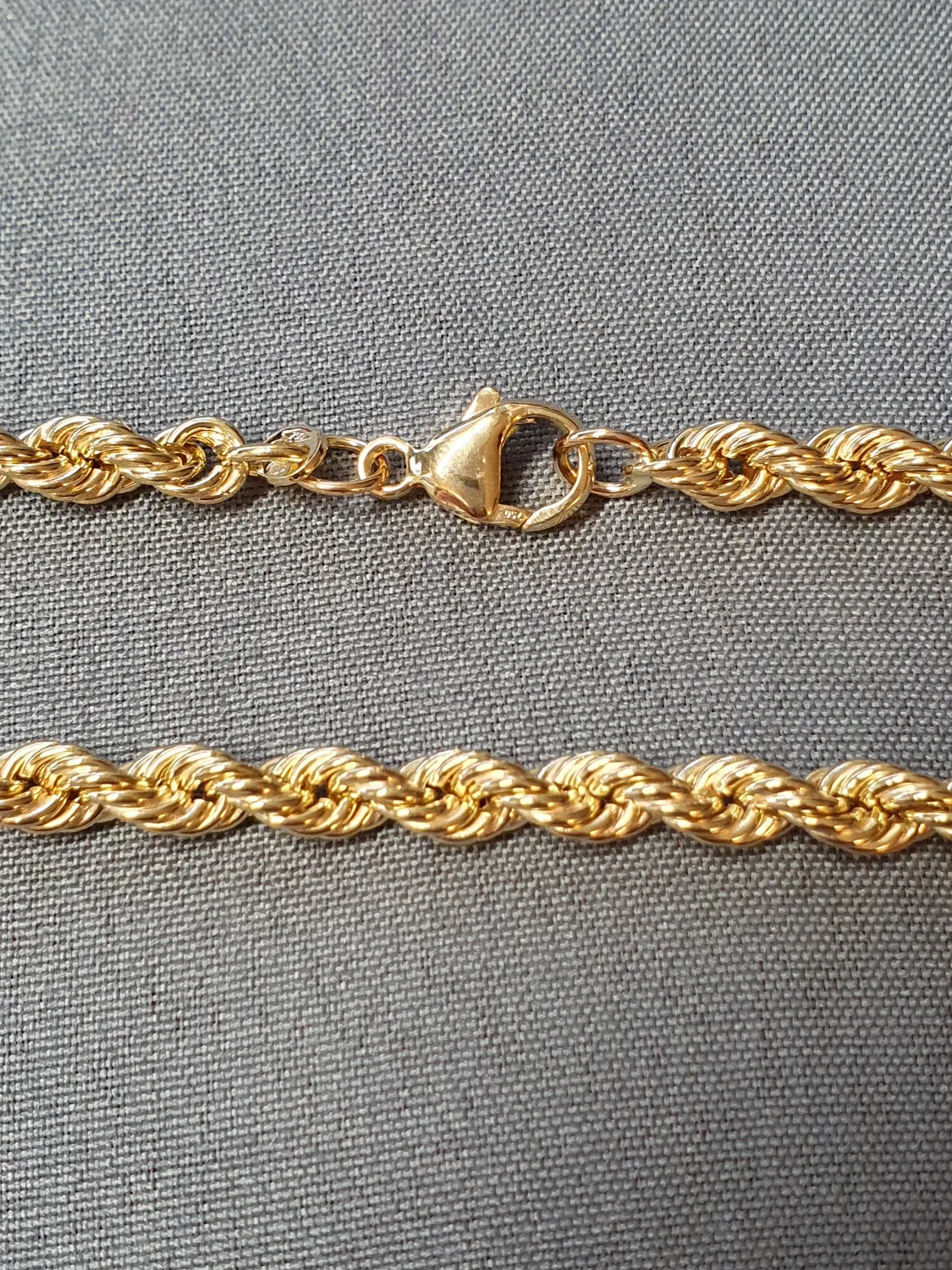 Cordell halsband ihåligt 42cm 17,1gr 18K