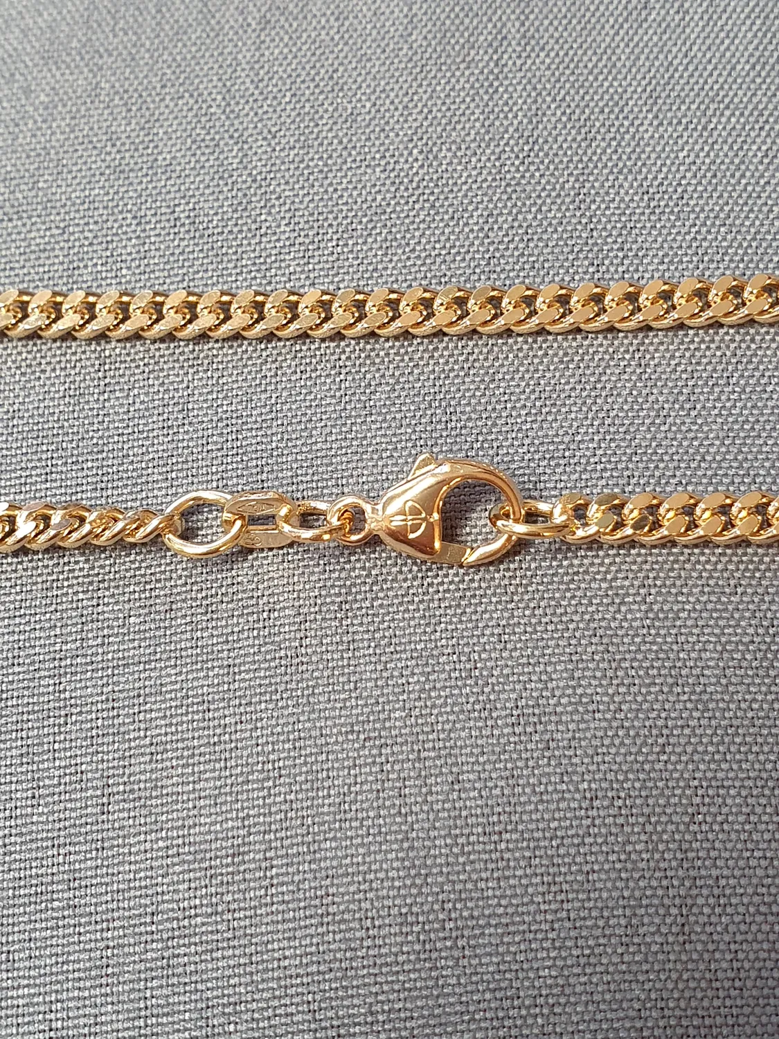 Pansar halsband 60cm 21,2gr 18K