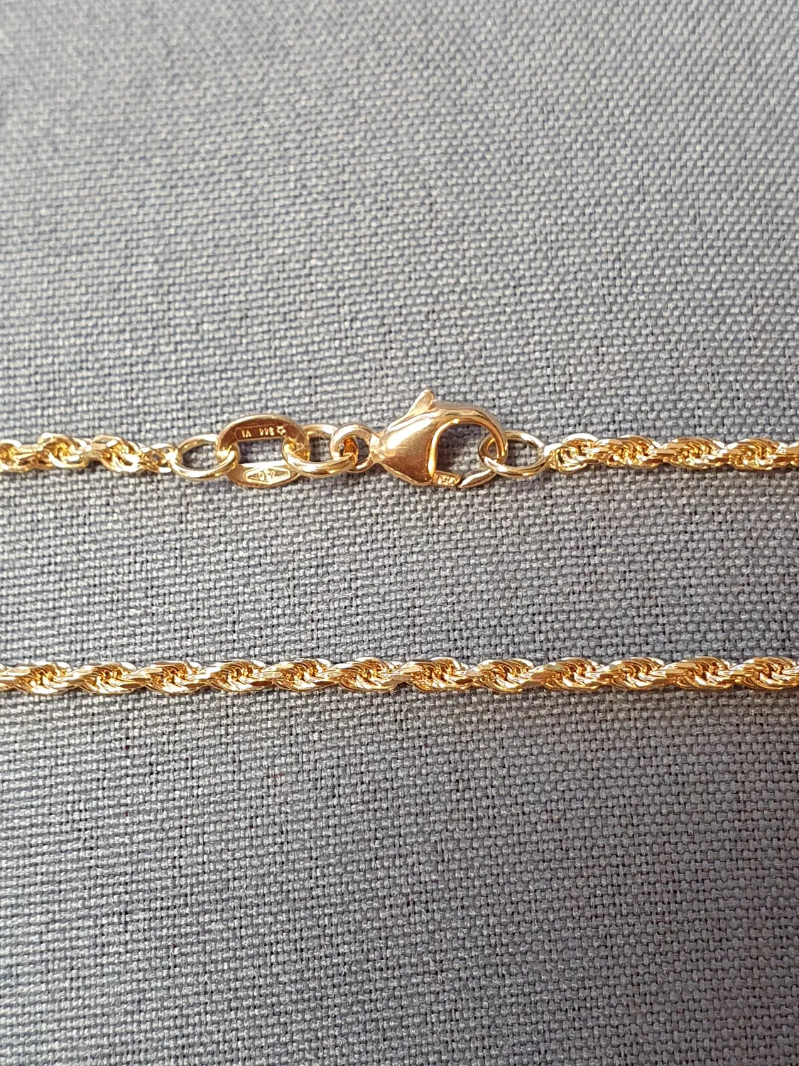 Cordell halsband facetterad 42cm 5,9gr 18K