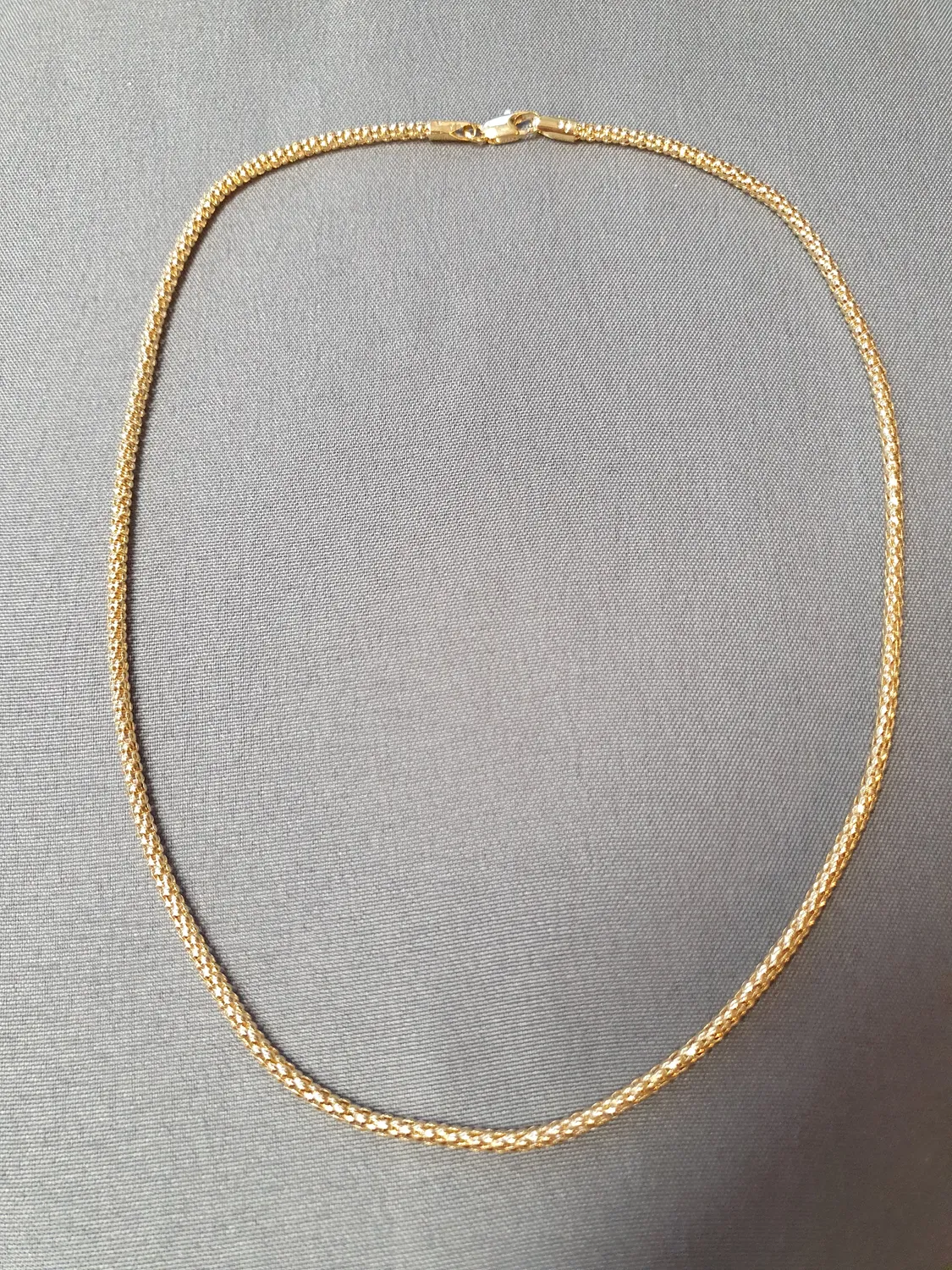 Fantasi halsband 42cm 6,5gr 18K