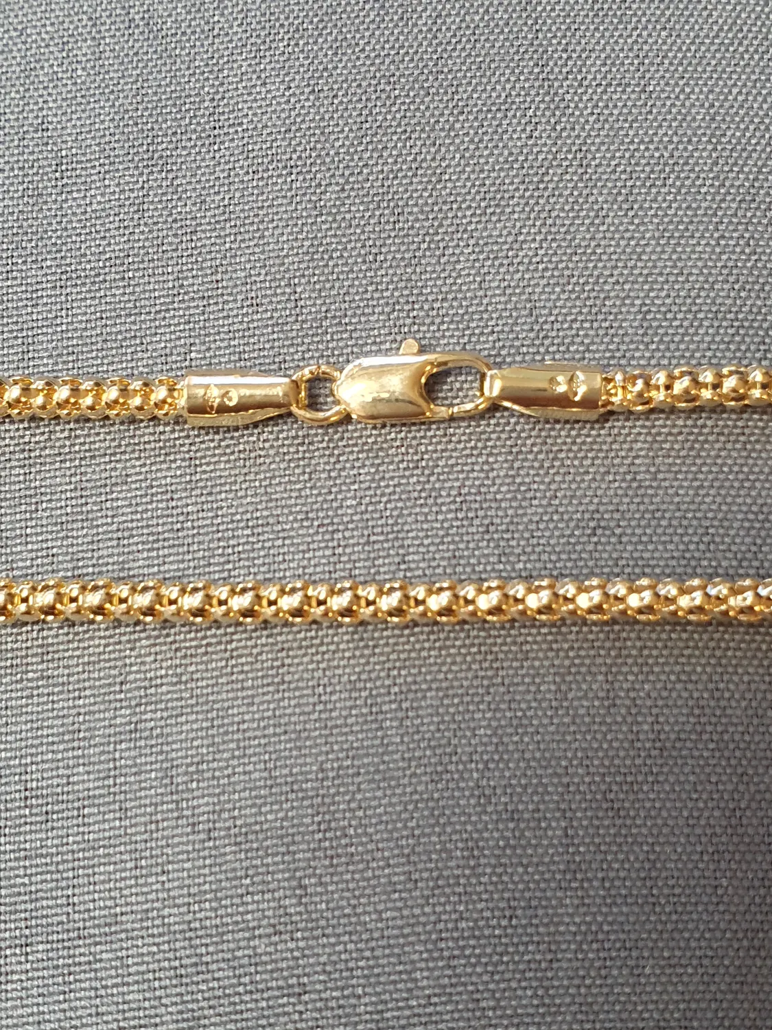 Fantasi halsband 42cm 6,5gr 18K