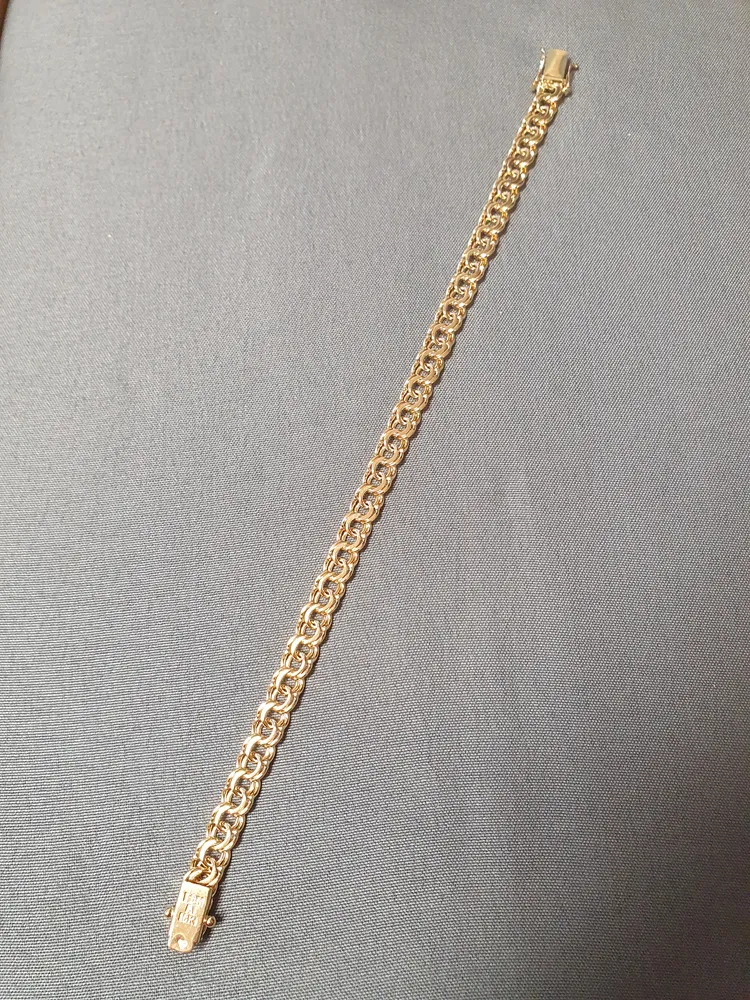 Bismarck armband 19,5cm 15,2gr 18K