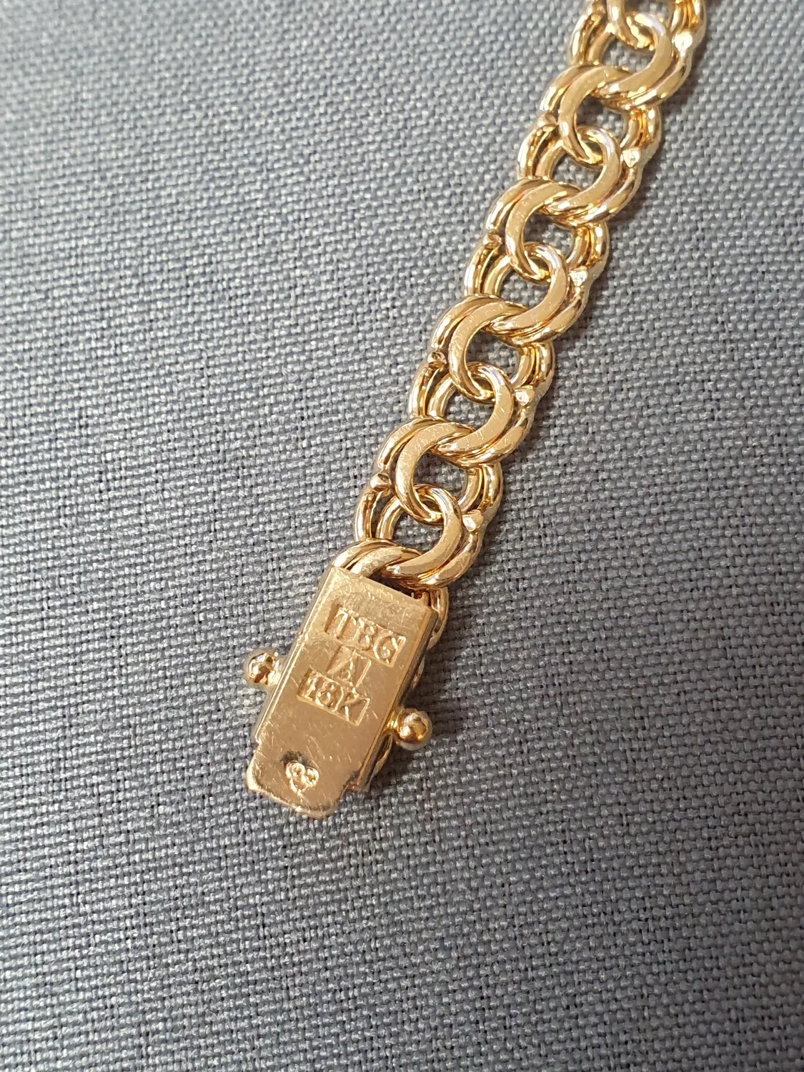 Bismarck armband 19,5cm 15,2gr 18K