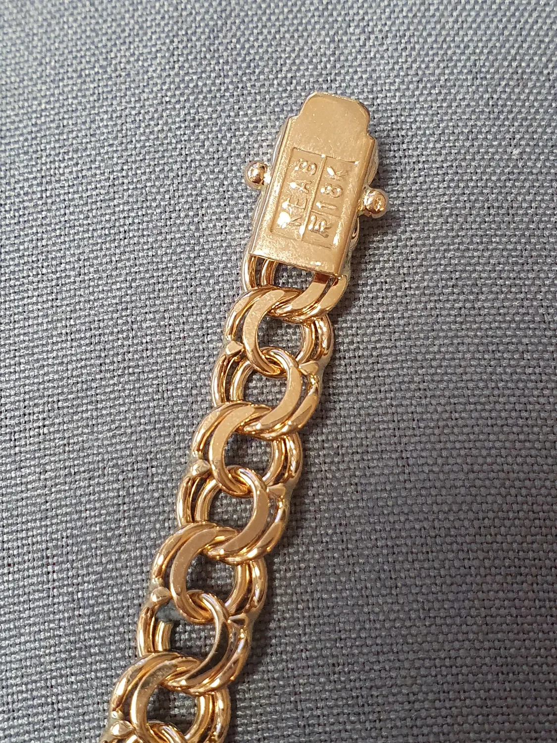 Bismarck armband 18cm 16,2gr 18K