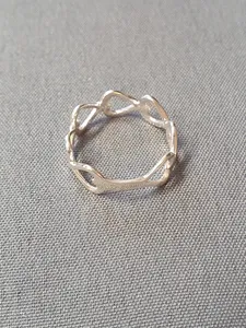 Silverring med hjärtan 9250007R