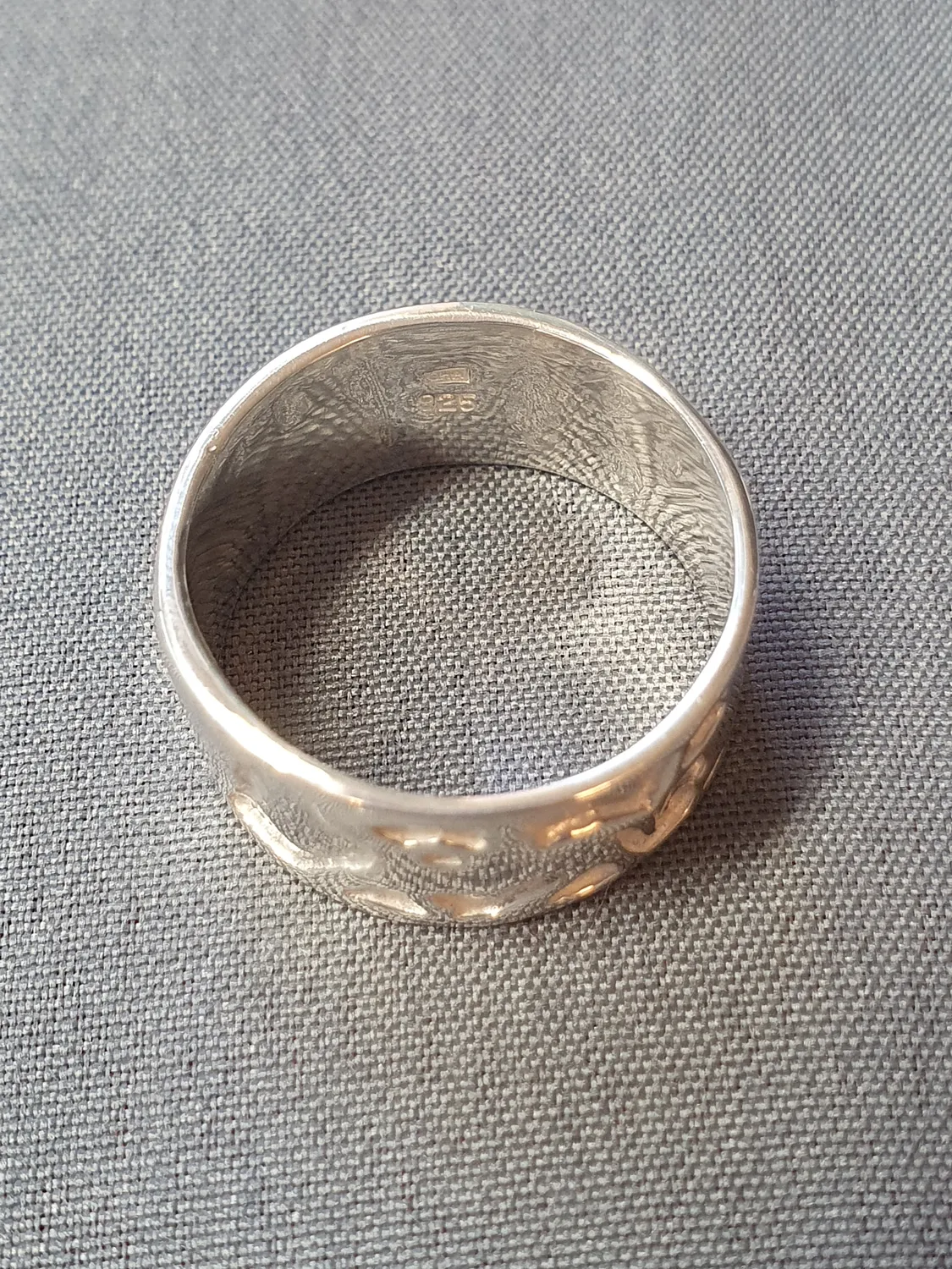 Silverring m vikinga mönster 9250727R