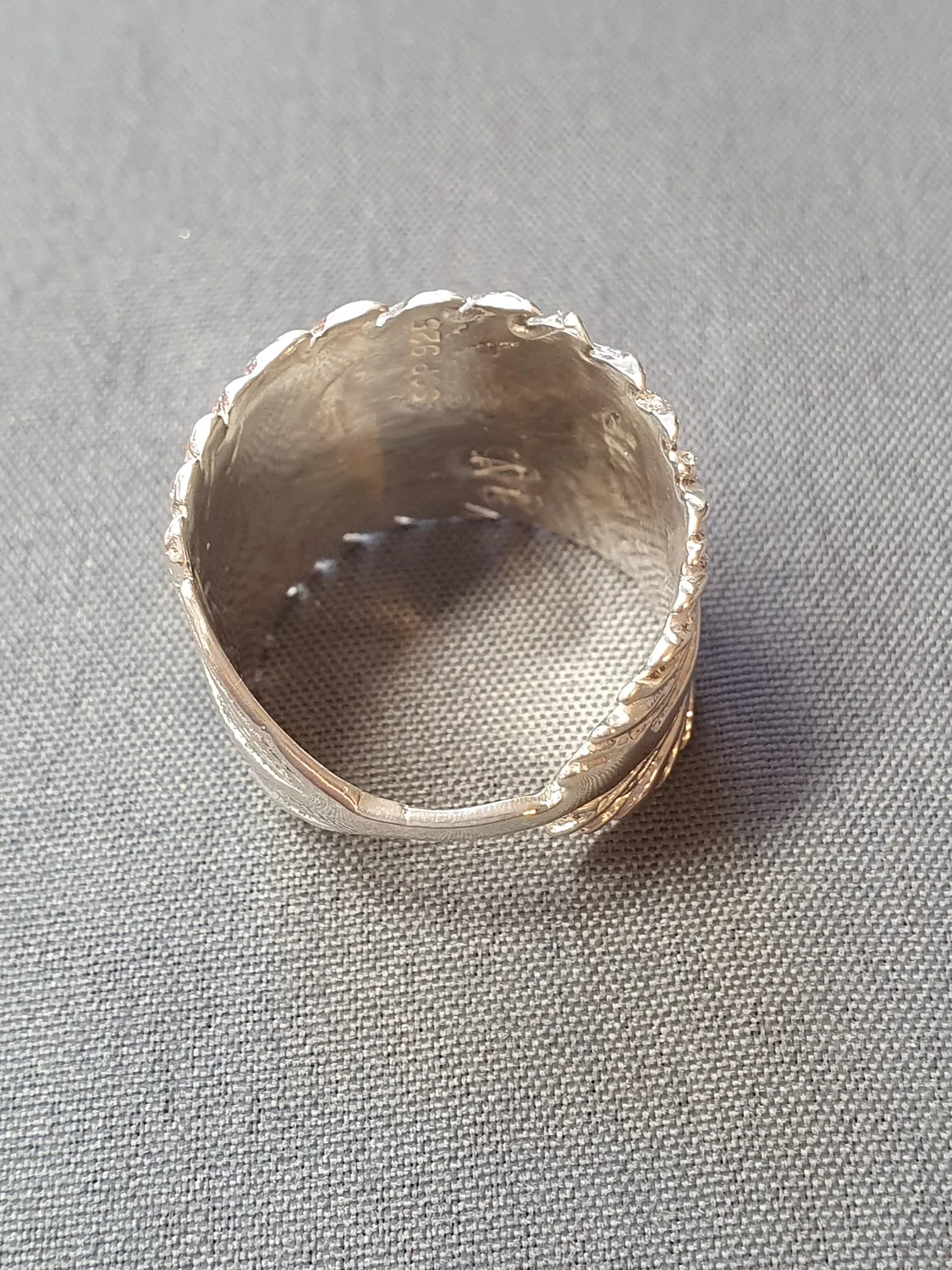 Silverring fjäder 9250705R