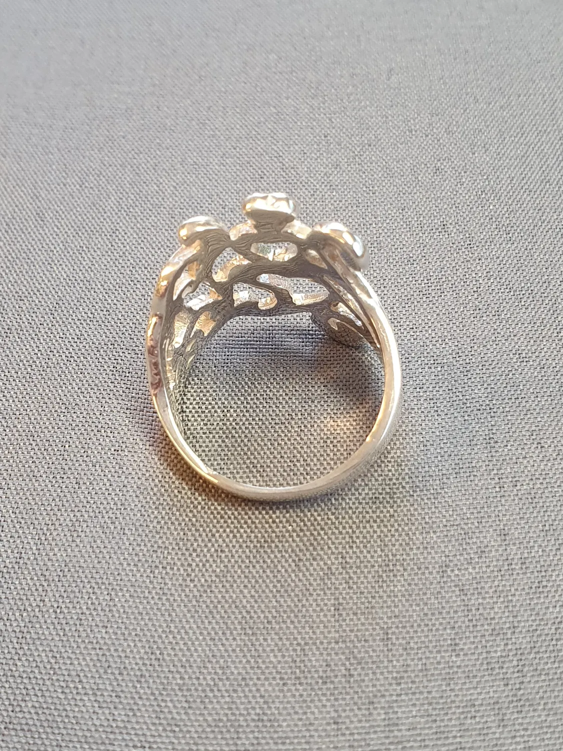 Silverring med tre hjärtan 9250580R