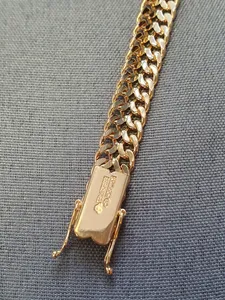 Fiskben armband, kupad 19cm 15gr 18K