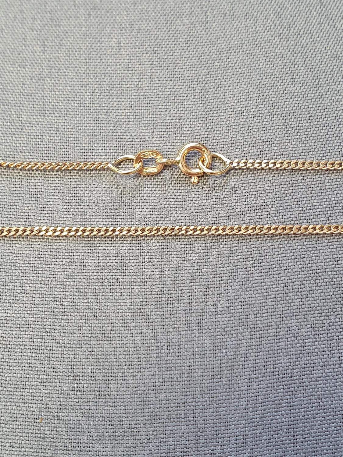 Pansar halsband 42cm 3,1gr 18K