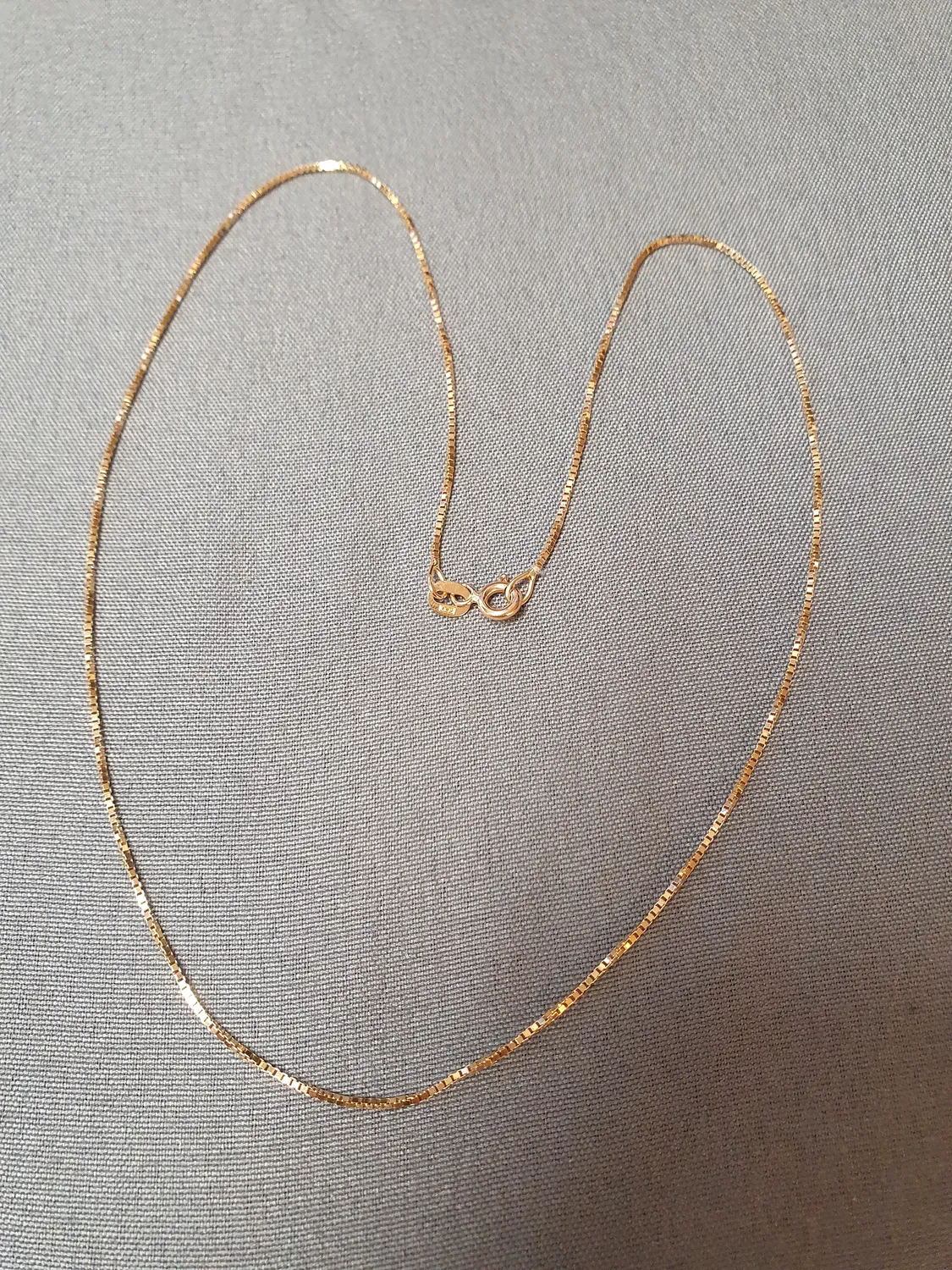 Ven kedja 40cm 2,4gr 18K