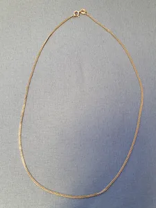 Pansar halsband 38cm 3,1gr 18K