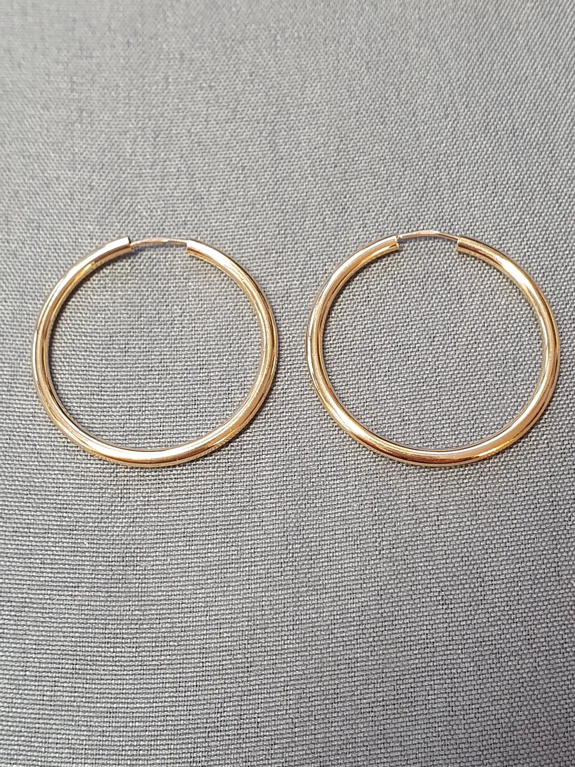 Örhänge rörcreoler 2,0gr 18K