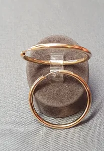 Örhänge rörcreoler 2,0gr 18K