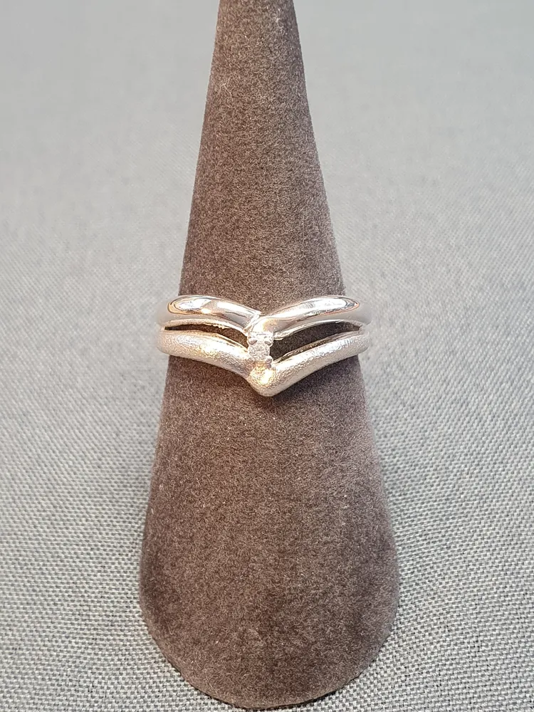 Silverring m cz 9250498R