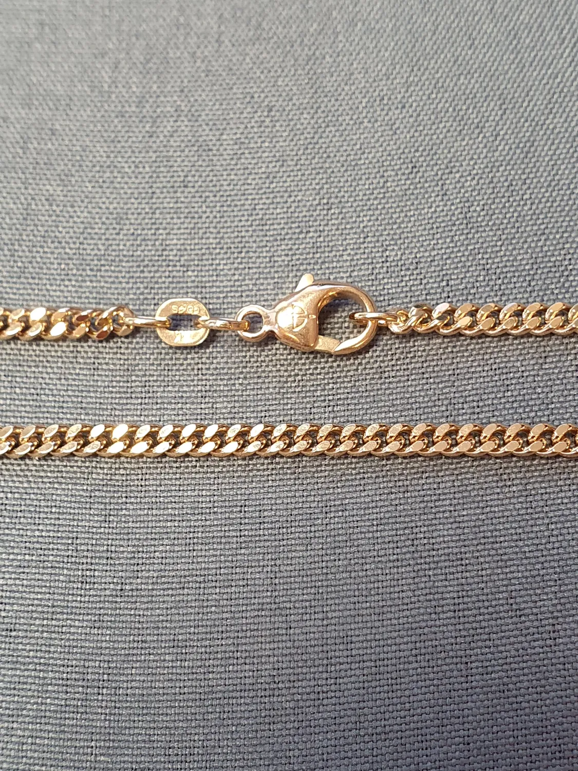 Pansar halsband 50cm 14,0gr 18K