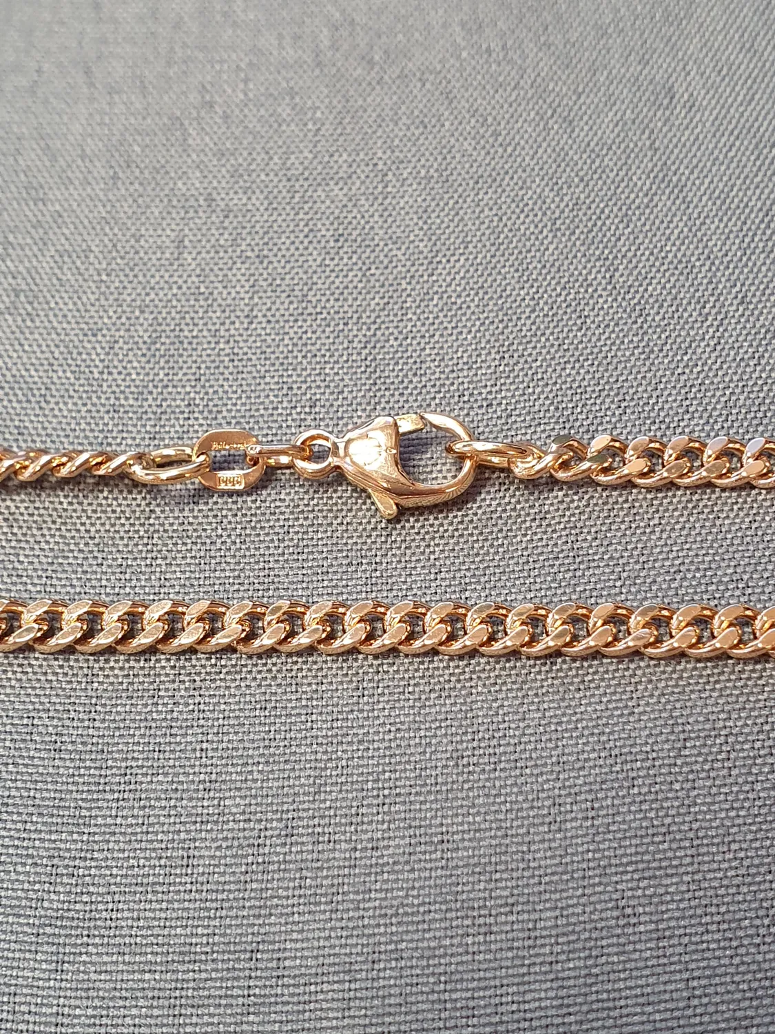 Pansar halsband 61,5cm 22,6gr 18K