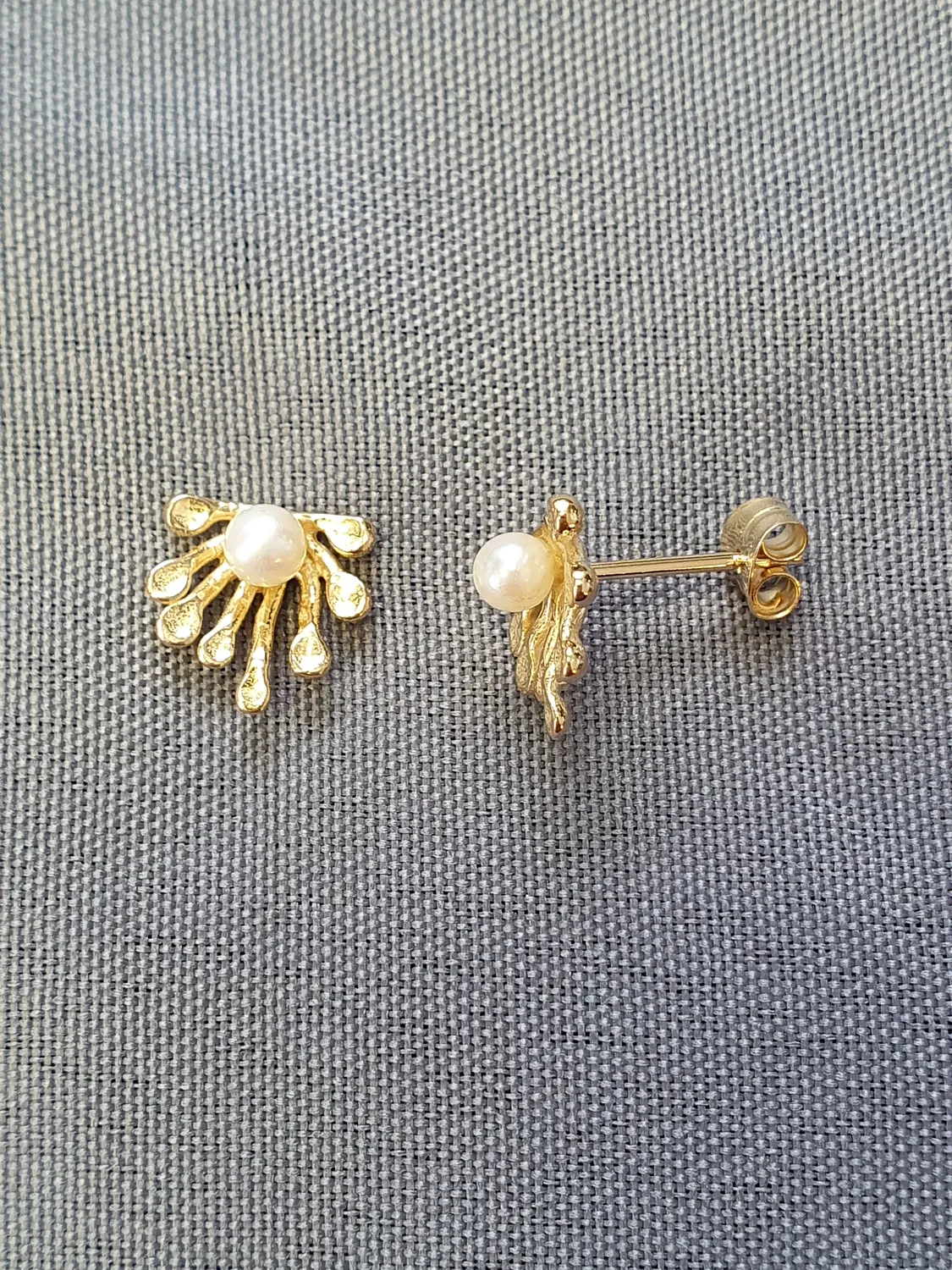 Pärlörhängen 18K 180129Ö