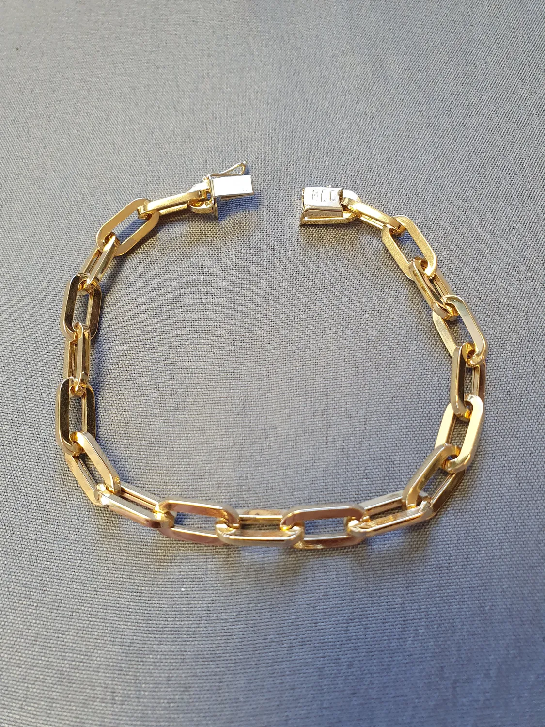 Ankar armband ihåligt 20cm 10,3gr 18K