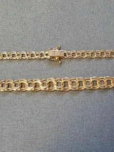 Bismarck halsband doserat 44,5cm 22,3gr 18K