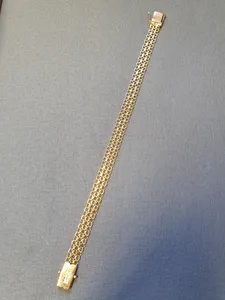 X-länk armband 18cm 9,0gr 18K