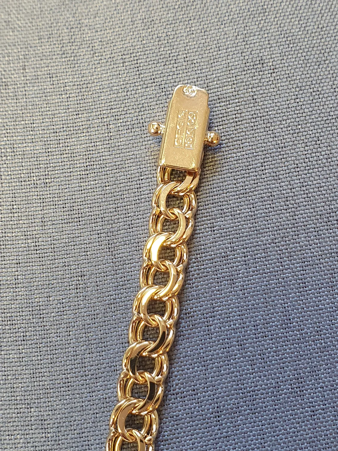 Bismarck armband 18,5cm 11,4gr 18K