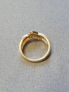 Ring med stenar 53,0 4,3gr 18K