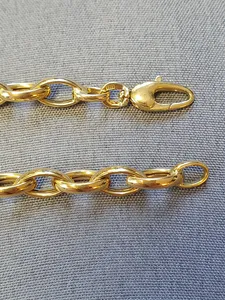 Fantasi armband ihåligt 6,9gr 19cm 18K