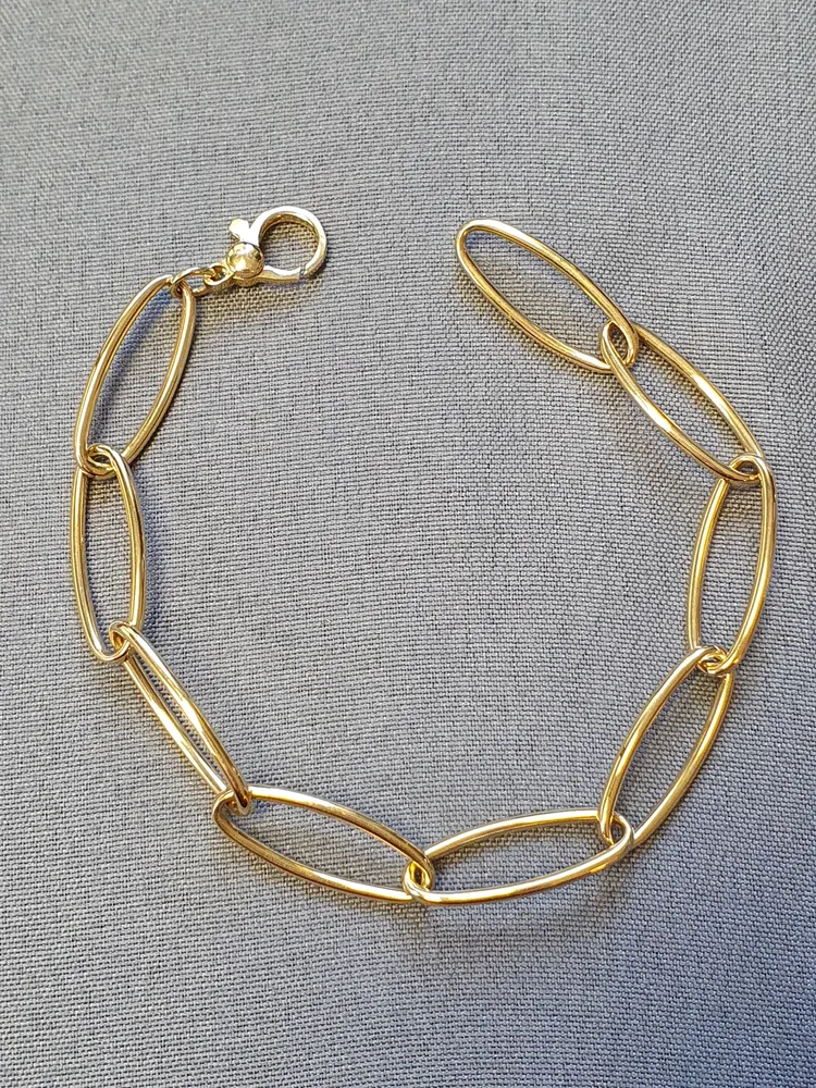 Fantasi armband ihåligt 6,6gr 19cm 18K