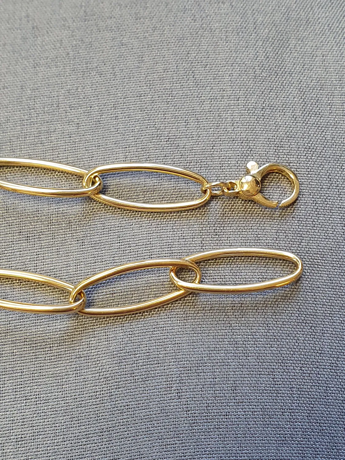 Fantasi armband ihåligt 6,6gr 19cm 18K