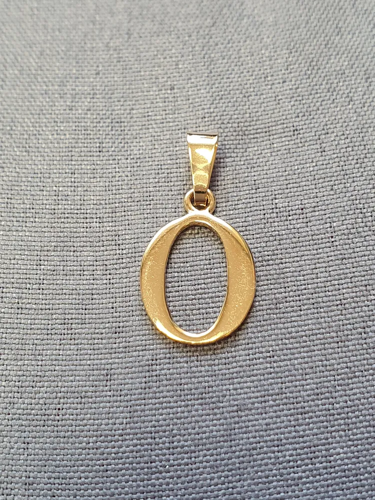 Bokstav 180313H-O 18K