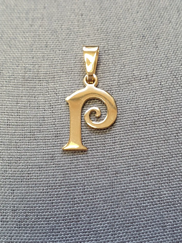 Bokstav 180313H-P 18K