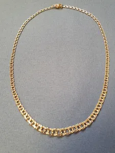 Bismarck halsband doserat 42,5cm 13,4gr 18K