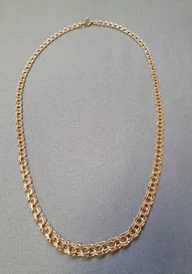 Bismarck halsband doserat 46,5cm 24,2gr 18K